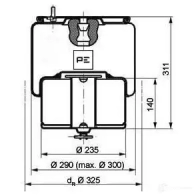 Пневмобаллон PETERS ENNEPETAL FG 9Y6 1438304863 08408970a