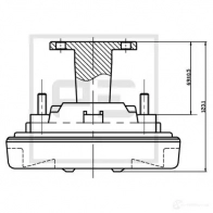 Вискомуфта PETERS ENNEPETAL U5LV VVS 1438606509 01033300a - Изображение 2