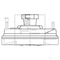 Вискомуфта PETERS ENNEPETAL 1438606583 CWKR W 10023300a