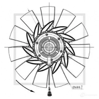 Крыльчатка охлаждения двигателя PETERS ENNEPETAL TOB DD 14019100a 1438758595 - Изображение 2
