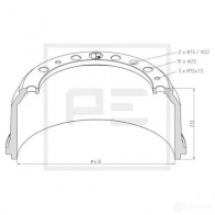 Проставка вала тормозов PETERS ENNEPETAL 1439252948 03617900a 7 5WLL