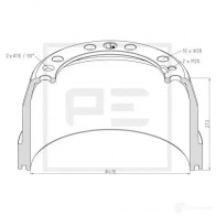 Рулевой наконечник PETERS ENNEPETAL B WJCU 1439406964 22200000a