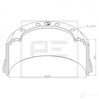 Шпилька колеса PETERS ENNEPETAL 5 1KX8V1 04704100a 1439577232