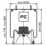 Щетка стеклоочистителя PETERS ENNEPETAL KL5WS M 1439601632 08003100A