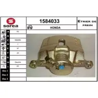 Тормозной суппорт SNRA 1584033 3ACXW6 GAP 7EN Honda Prelude 4 (BB1, 2, 3) 1991 – 1996