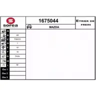 Тормозной суппорт SNRA ZV37487 Mazda RX-8 1675044 JR CVG0