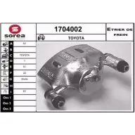 Тормозной суппорт SNRA 1704002 Toyota Corolla (E120) 9 2000 – 2008 UK6 0UWL A4KF9