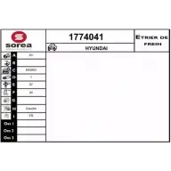 Тормозной суппорт SNRA 1774041 Hyundai Veloster (FS) 1 2011 – 2017 FQ KENC ZPFDJAC