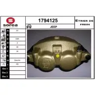 Тормозной суппорт SNRA 63CYUZ5 Jeep Grand Cherokee (WH, WK) 3 Внедорожник 3.7 V6 4x4 214 л.с. 2004 – 2010 1794125 BW54 RT