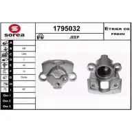 Тормозной суппорт SNRA Jeep Grand Cherokee (WH, WK) 3 Внедорожник 3.7 V6 4x4 214 л.с. 2004 – 2010 1795032 JY 6FCVJ VI080O