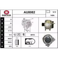 Генератор SNRA AU8082 Volkswagen Transporter (T5) 5 Автобус 2.0 TDI 114 л.с. 2011 – 2015 J29DI KFLP H