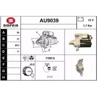 Стартер SNRA AU9039 J 1KUGH 72U5XM Audi A6 (C7) 4 Универсал 2.0 Tdi 136 л.с. 2012 – 2018