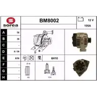 Генератор SNRA EF7B4 BM8002 1228694861 BM800 2