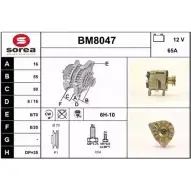 Генератор SNRA 95M1SC 1228695177 BM 8047 BM8047