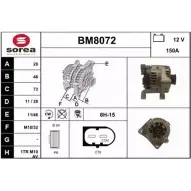 Генератор SNRA BM8072 B M8072 Bmw 3 (E90) 5 Седан 2.0 318 d 122 л.с. 2005 – 2007 GTFNJX