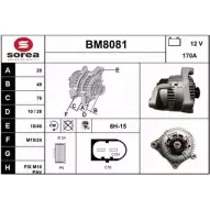 Генератор SNRA Bmw X5 (E70) 2 Внедорожник 3.0 d 235 л.с. 2007 – 2008 BM8081 BM80 81 LPCZJX