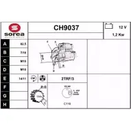Стартер SNRA IKBH10 8S 0LB CH9037 1228698223