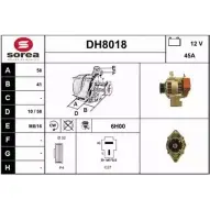 Генератор SNRA DH8018 DH80 18 1228698739 NEMJPHM