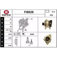 Генератор SNRA F I8028 Fiat Doblo (119, 223) 1 Минивэн 1.6 92 л.с. 2002 – 2025 FI8028 A9653