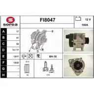 Генератор SNRA F I8047 FI8047 CQ87L0 1228700261