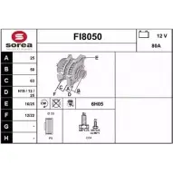 Генератор SNRA Fiat Doblo (119, 223) 1 Минивэн 1.6 92 л.с. 2002 – 2025 FI80 50 FI8050 77T9H