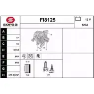 Генератор SNRA 1228700671 4F3S 2 TYTLN FI8125