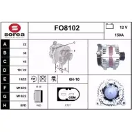 Генератор SNRA FO8 102 EARNG61 1228702489 FO8102