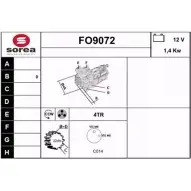 Стартер SNRA F O9072 FO9072 J5I5M Ford Mondeo 3 (GE, B4Y) Седан 2.5 V6 24V 170 л.с. 2000 – 2007