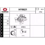 Стартер SNRA F AA870 XXWTS HY9021 1228705713