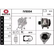 Генератор SNRA L0D IHC 1228706311 IV8004 B371H8B