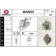 Генератор SNRA MA8025 KXGHX4B MA802 5 1228709353