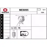 Генератор SNRA 1228710757 0ONLAS ME8095 MF ZPA