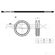 Воздушный фильтр RIDEX 8a0009 M4J EJ25 1437723684 - Изображение 5