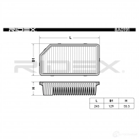 Воздушный фильтр RIDEX 1437724250 8a0191 OF IV7CB - Изображение 3