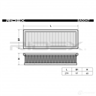 Воздушный фильтр RIDEX S6I DT6L 8a0047 1437724630 - Изображение 5