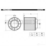 Воздушный фильтр RIDEX 6 2WS8 8a0275 1437724950 - Изображение 5