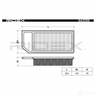 Воздушный фильтр RIDEX G6T HJ 1437723094 8a0199 - Изображение 5