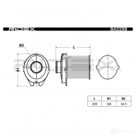 Воздушный фильтр RIDEX 8a0298 9H9DG LZ 1437724919 - Изображение 5