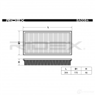 Воздушный фильтр RIDEX LXJFP X 8a0084 1437724649 - Изображение 2