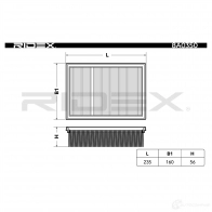 Воздушный фильтр RIDEX 1437723881 8a0350 QH GUZ - Изображение 4