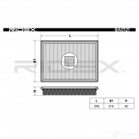 Воздушный фильтр RIDEX 8a0121 B3 ZAJVV 1437723142 - Изображение 3