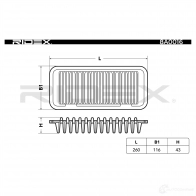 Воздушный фильтр RIDEX NP3L5N M 8a0016 1437725115 - Изображение 5