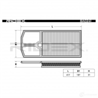 Воздушный фильтр RIDEX TK3R 0 1437722236 8a0241 - Изображение 5