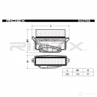 Воздушный фильтр RIDEX TZ6G N 1437725155 8a0768 - Изображение 4