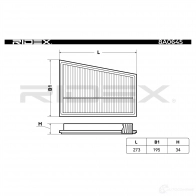 Воздушный фильтр RIDEX 1437724900 8a0645 7V39AY E - Изображение 7