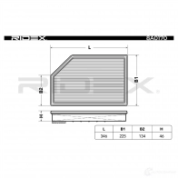 Воздушный фильтр RIDEX CZ U5G 8a0170 1437723652 - Изображение 5