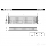 Воздушный фильтр RIDEX M0Q T7 8a0095 1437723620 - Изображение 2