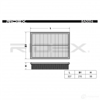 Воздушный фильтр RIDEX 1437724463 9Y83S 5 8a0014 - Изображение 5