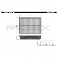 Воздушный фильтр RIDEX 1437723850 4 IG0H 8a0067 - Изображение 3