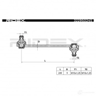Стойка стабилизатора, тяга RIDEX 5EA3G AG 1437679584 3229s0245 - Изображение 6
